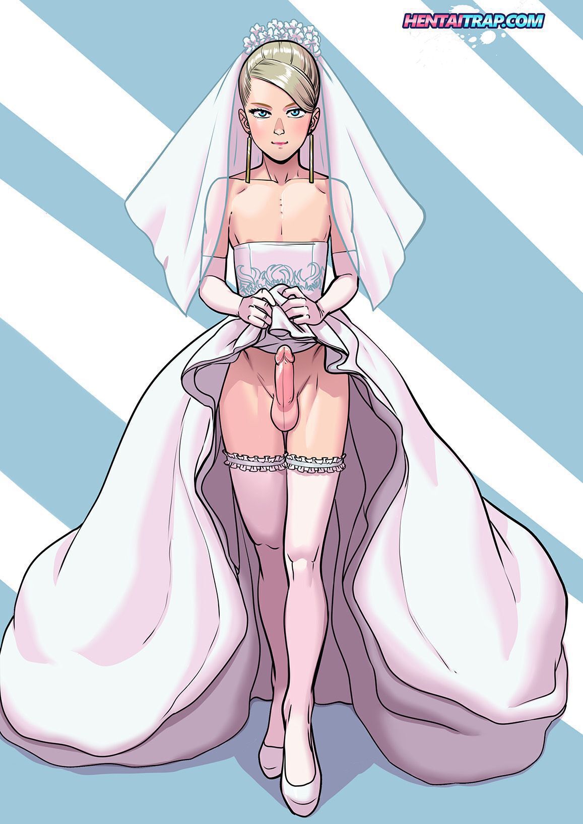 Here comes the bride!