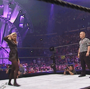 
You turn and taunt your opponent by gently spanking your ass!