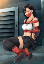 Bind her with tape