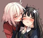 Gently bite her ear