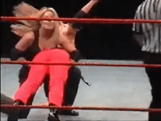 Pull her pants down and spank her!