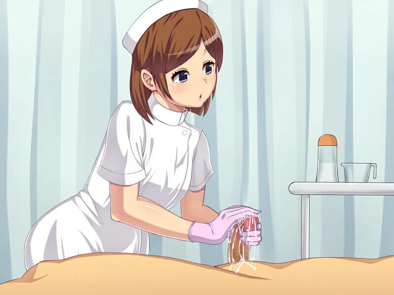 Cum by palming your head
