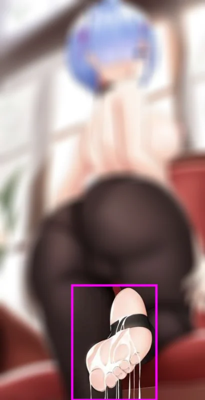 Cum to uncensored feet