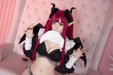 Wear a succubus cosplay