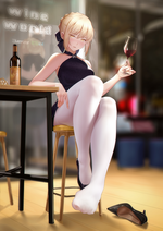 Offer some alcohol