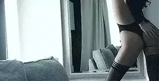 Zeig deinen Arsch in Dessous