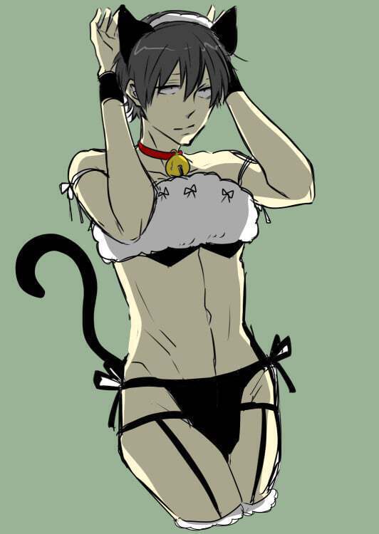 Pose like a catboy