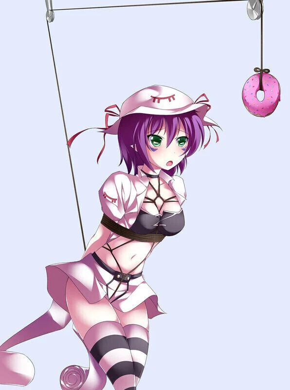 Did she really fall for that? you shake your head as the adventurer is suspended by your trap, inches away from the food so obviously placed.