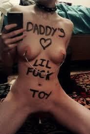 Daddy marks his property