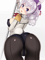 Wiggle your ass while in your bunny suit