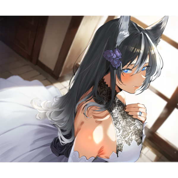 You put your hands together, looking angelic. Your opponent will take good care of their lovely bride, won't they? Won't they?