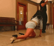 Make her crawl!