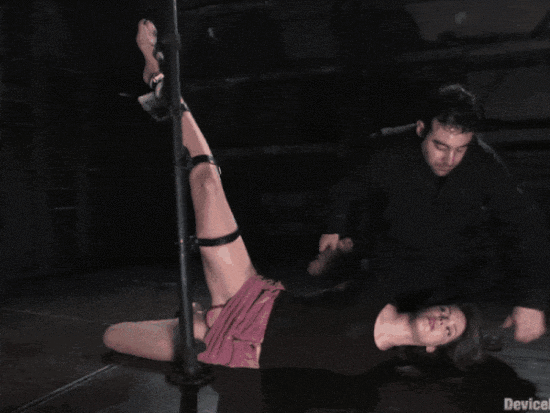 Tie them up and gag them with their shoe