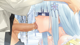Blindfold her and make her suck you