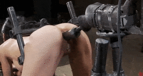 Anal machine practice