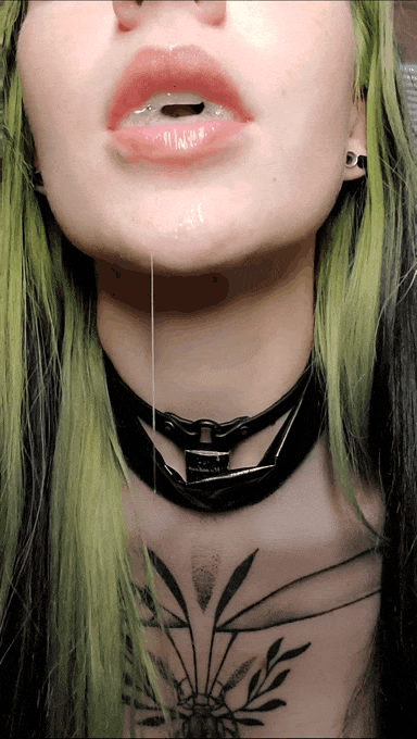Drool on their body