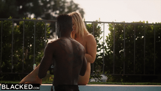 A drink at the pool