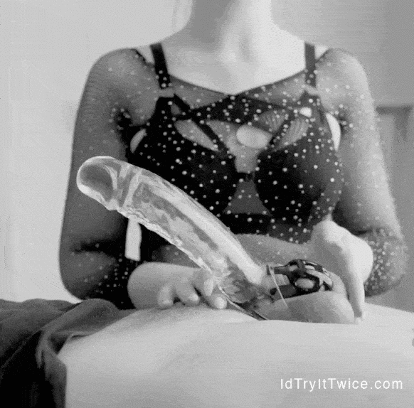 Teach them how to stroke a real sized cock