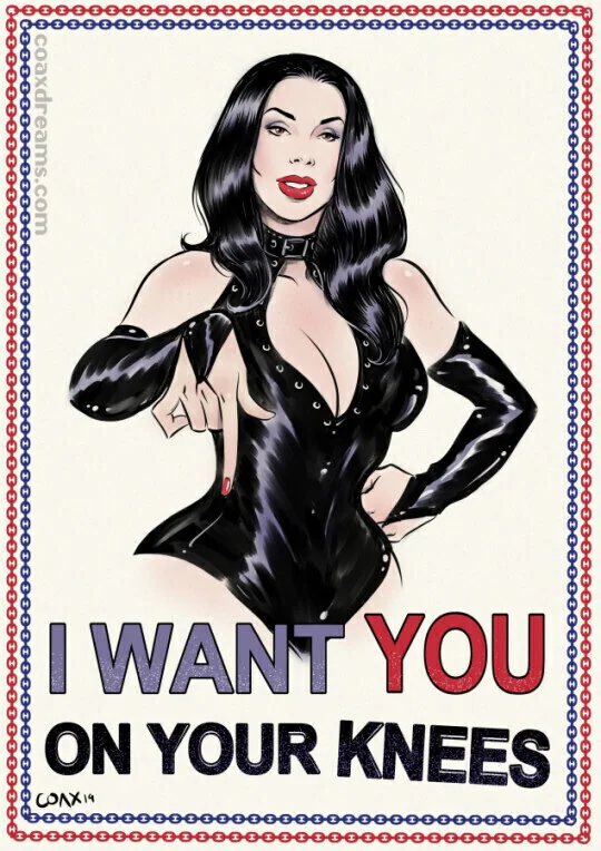 Get on your knees