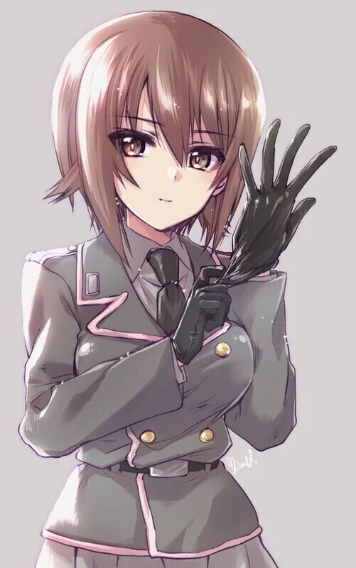 Put on gloves 