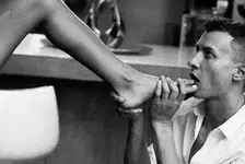 Signature move - Lick Clara's feet