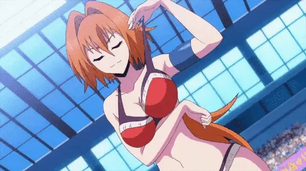 You show off your hot body. No one can resist your beauty!