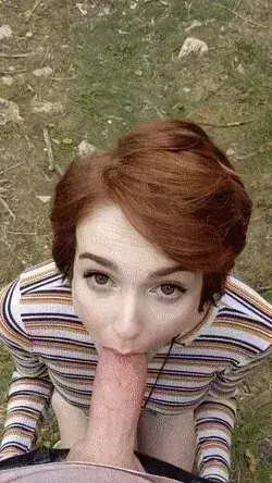 Blowjob in public