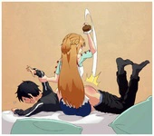 Spank his ass
