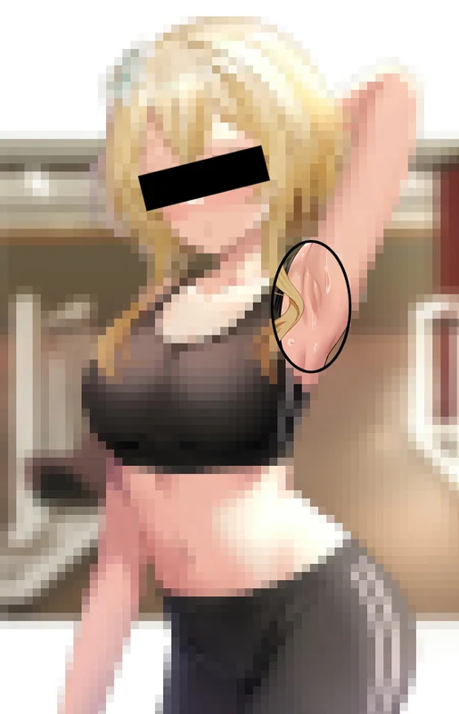 Quick tip strokes for uncensored armpits