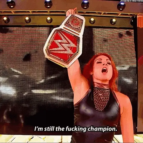 You won the Title!