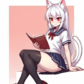 Jen: Just a kinky albino neko.