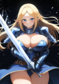 Amber the elven knight: A Elven Knight with sensitive tits (DmRp/LWR/Hentai/Classic/Dungen/Bad End)