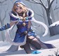 Rylai, The Crystal Maiden: It's all fun and games until someone's frozen solid