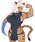 Jade the Gym Tigress: A Muscular Tiger Lady