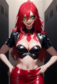 Calli the goth queen: relaxing and ready to take down all comers 