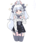 Elly: MMphh.. my bunny ears has been grown.. no longer a gato (¬_¬")