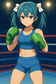 Rin "Teal Temptress" Tanaka 🇨🇦: Looking for women's wrestling, boxing, spankings and similar sexy fighting roleplay matches~
